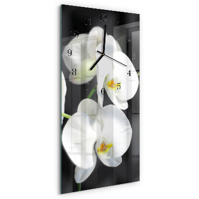 Reloj rectangular Orquídea