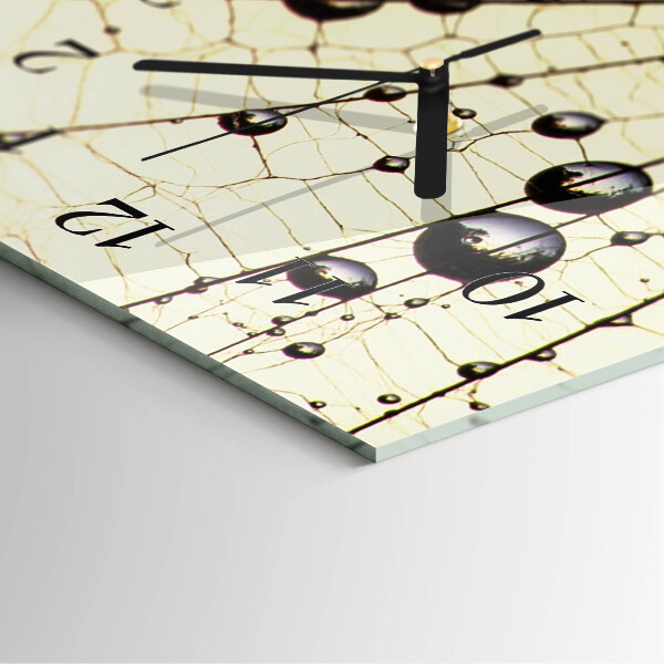 Reloj rectangular Telaraña