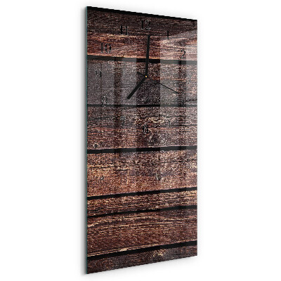 Reloj rectangular Madera