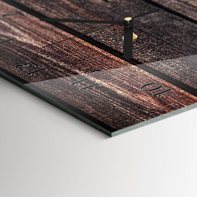 Reloj rectangular Madera