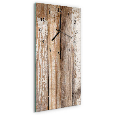 Reloj rectangular Madera