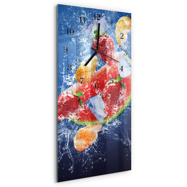 Reloj rectangular Fruta