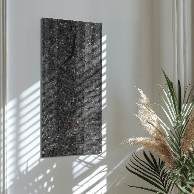 Reloj rectangular Grafito
