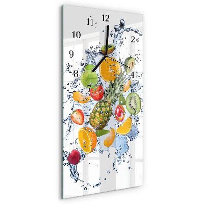 Reloj rectangular Fruta