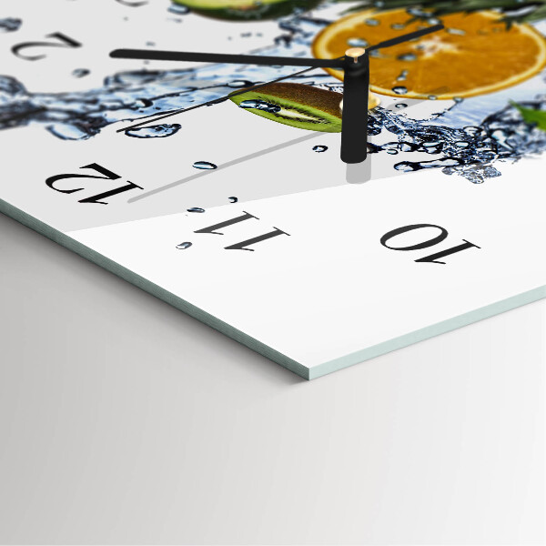 Reloj rectangular Fruta