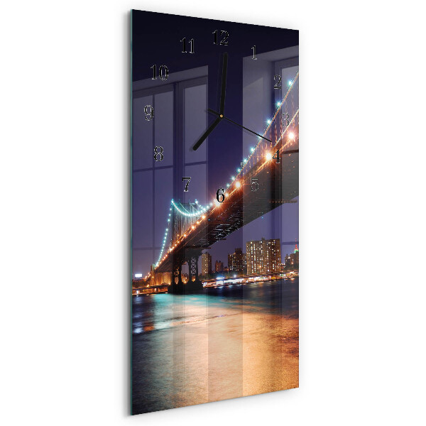 Reloj rectangular Puente