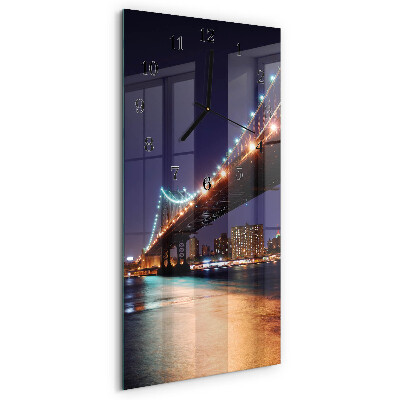 Reloj rectangular Puente
