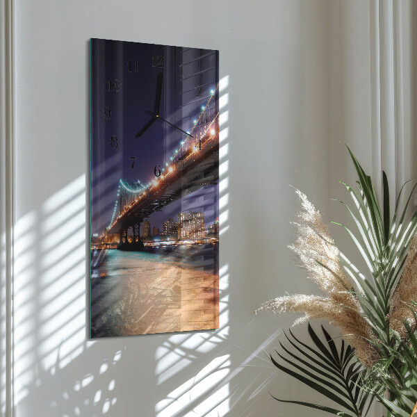 Reloj rectangular Puente