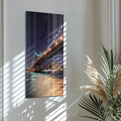 Reloj rectangular Puente