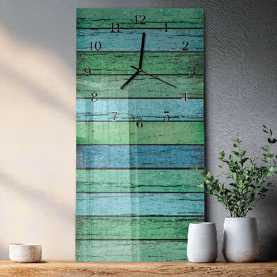 Reloj rectangular Madera