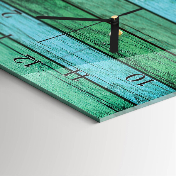 Reloj rectangular Madera