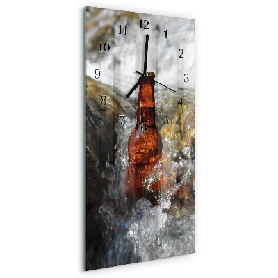 Reloj rectangular Cerveza