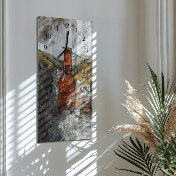 Reloj rectangular Cerveza
