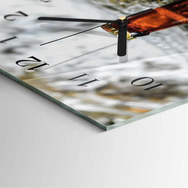 Reloj rectangular Cerveza