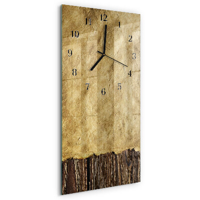 Reloj rectangular Papel de mesa