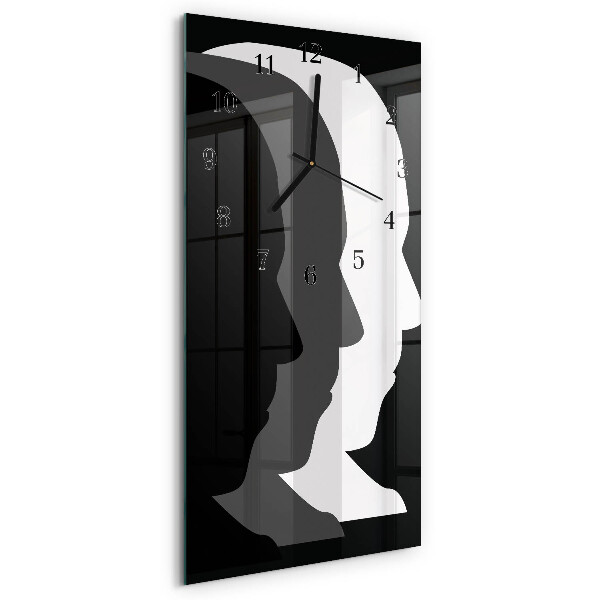 Reloj rectangular Rostro