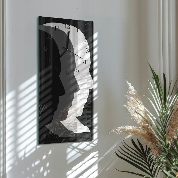 Reloj rectangular Rostro
