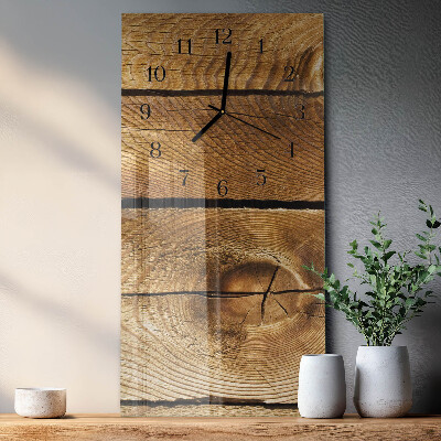 Reloj rectangular Madera
