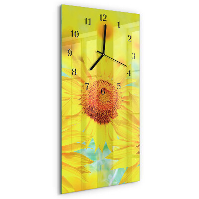 Reloj rectangular Girasol