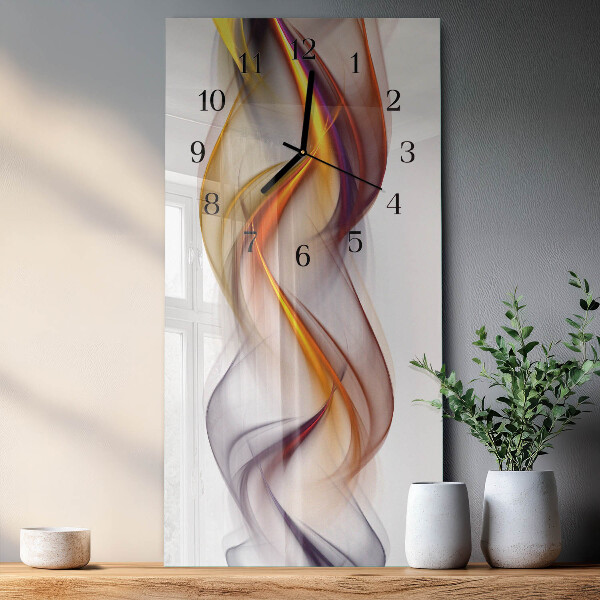 Reloj rectangular Abstracción