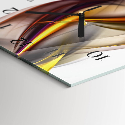 Reloj rectangular Abstracción