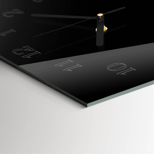 Reloj rectangular Flor de fuego