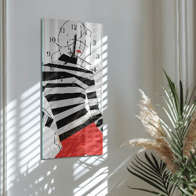 Reloj rectangular Mujer blanca