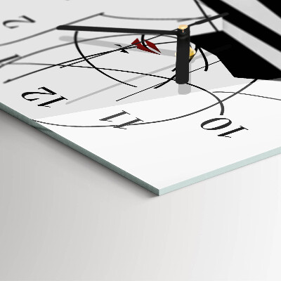 Reloj rectangular Mujer blanca