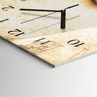 Reloj rectangular Micrófono