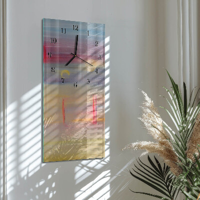 Reloj rectangular Patrón
