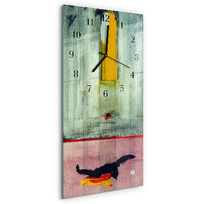 Reloj rectangular Patrón colorido