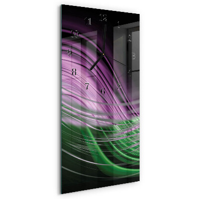 Reloj rectangular Arte abstracto