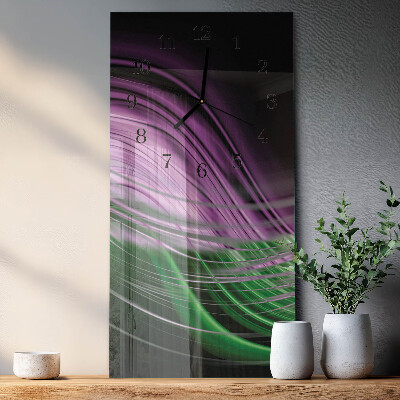 Reloj rectangular Arte abstracto