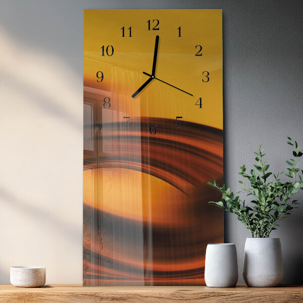 Reloj rectangular Abstracción