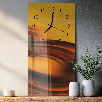 Reloj rectangular Abstracción