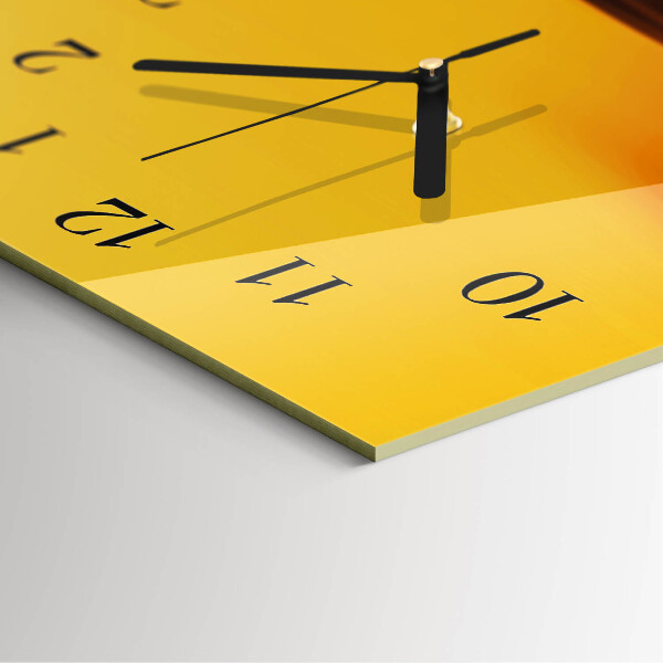 Reloj rectangular Abstracción