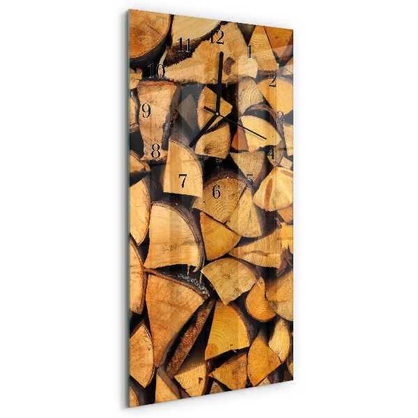 Reloj rectangular Madera