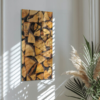 Reloj rectangular Madera