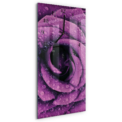 Reloj rectangular Rosa