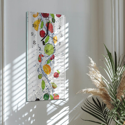 Reloj rectangular Fruta