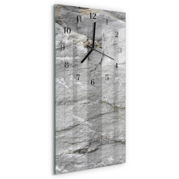 Reloj rectangular Piedra