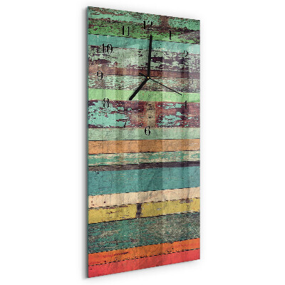 Reloj rectangular Madera