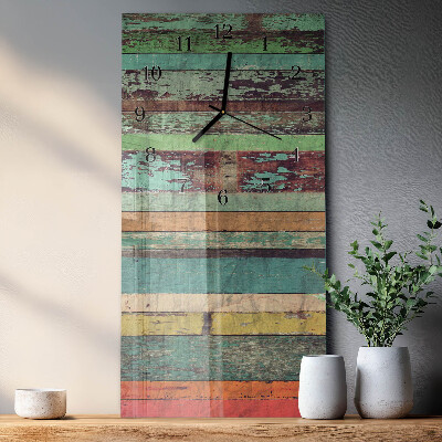 Reloj rectangular Madera
