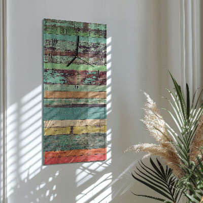 Reloj rectangular Madera