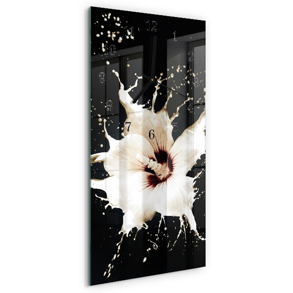 Reloj rectangular Flor