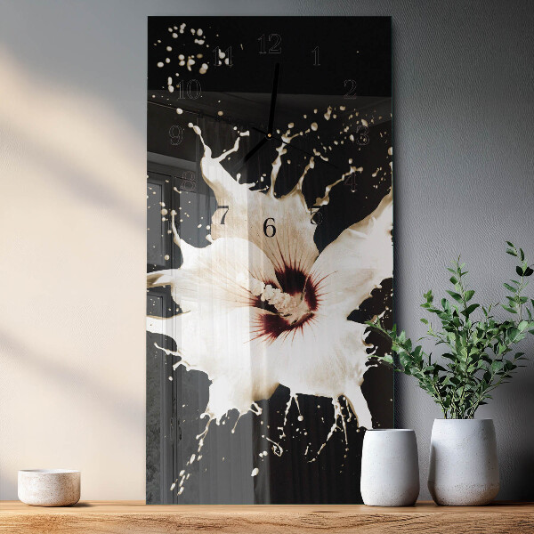 Reloj rectangular Flor