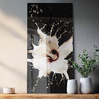 Reloj rectangular Flor