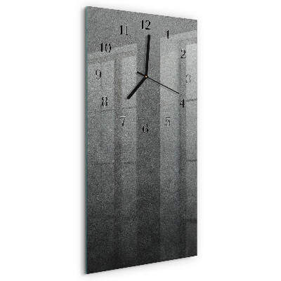 Reloj rectangular Pared de mármol