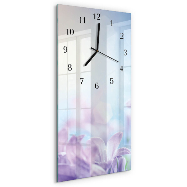 Reloj rectangular Púrpura