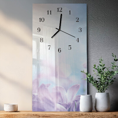 Reloj rectangular Púrpura